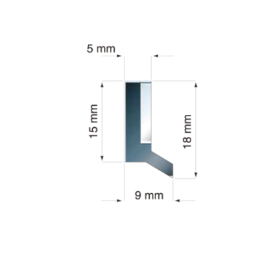 Raclor pentru ghidaje FBA-E 18